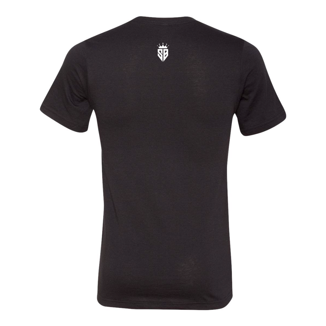 God is in Control Tee- Black