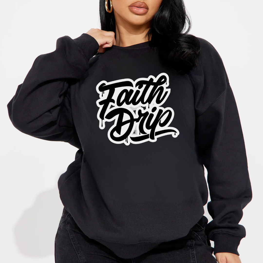 Faith Drip Crewneck