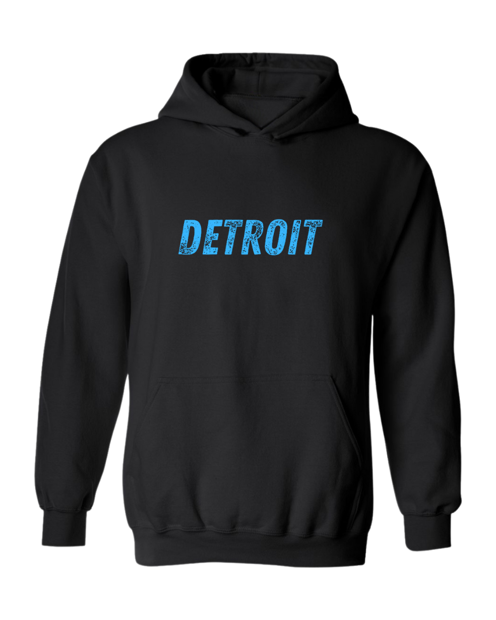 Detroit Grit Hoodie- Blue