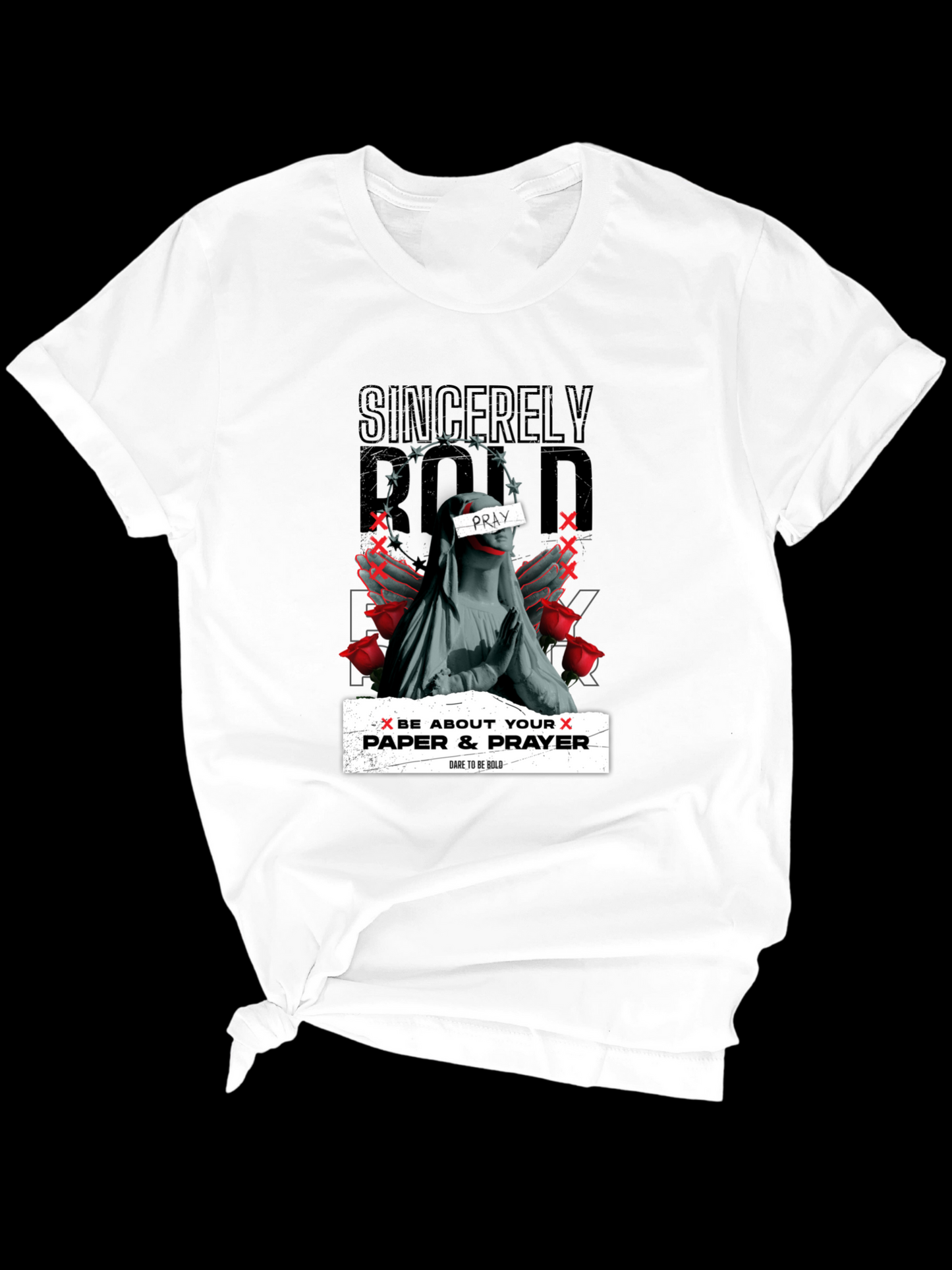 Paper X Prayer Tee