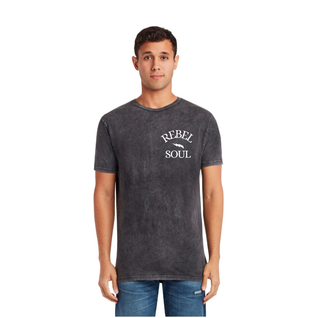 The Rebel Movement Tee- Black Mineral