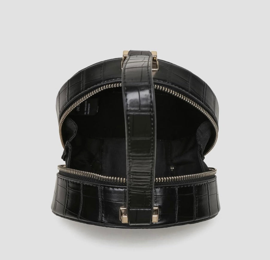 Olivia Top Handle Purse- Black
