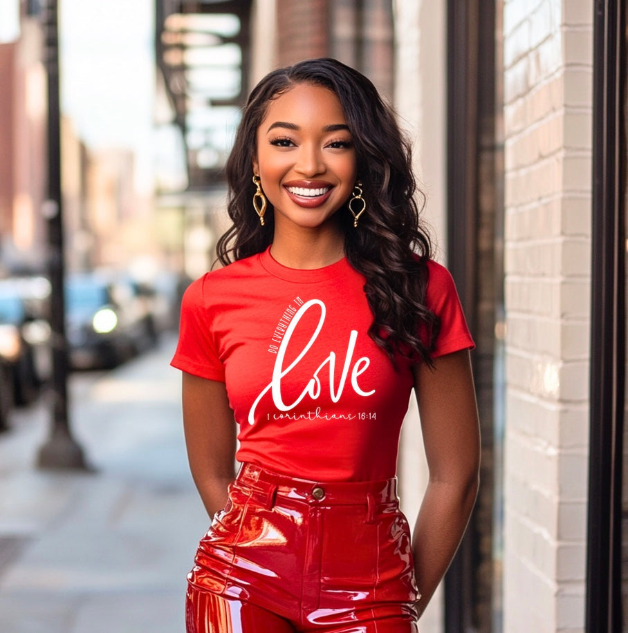 Do Everything In Love Tee