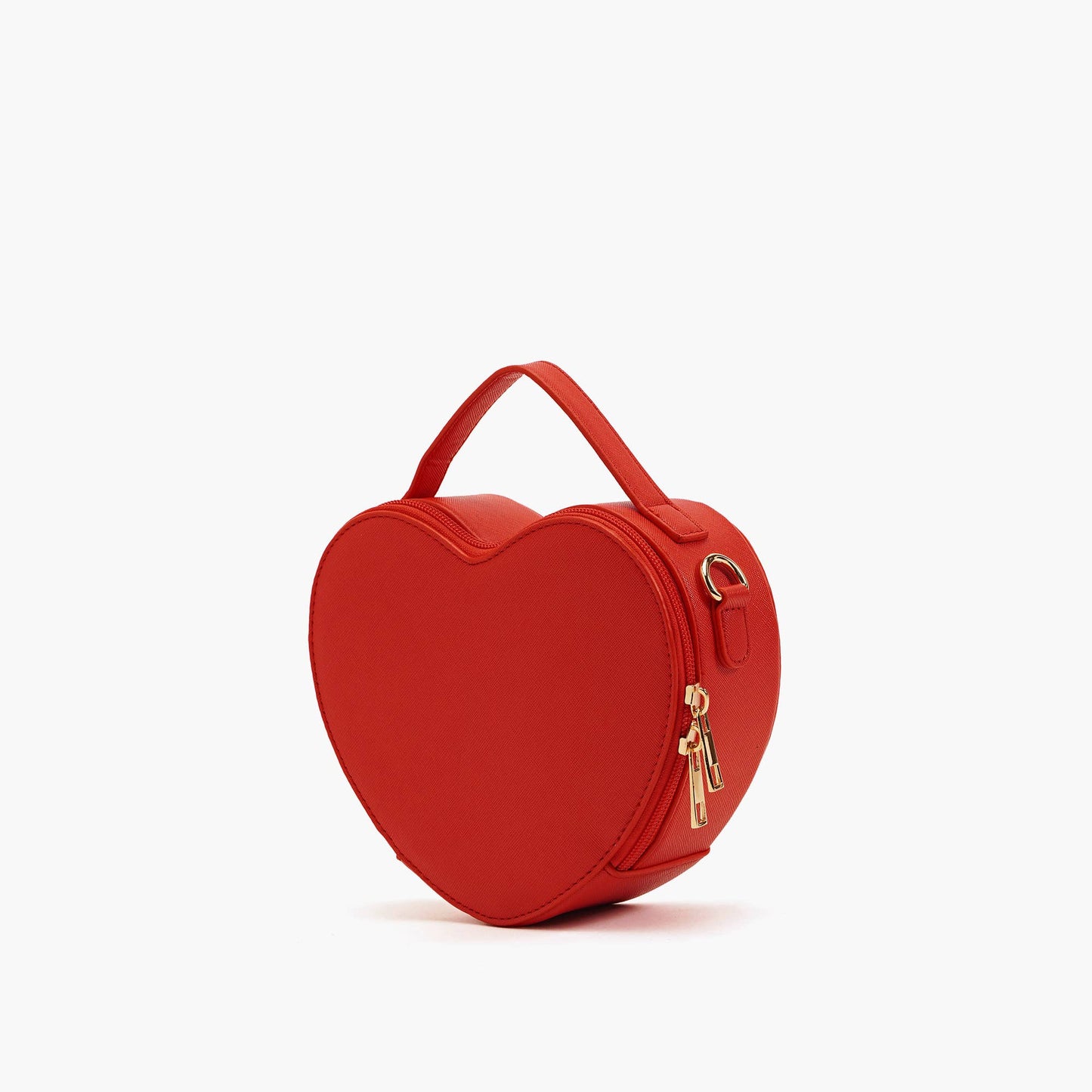 Heart Breaker Crossbody Purse: Red