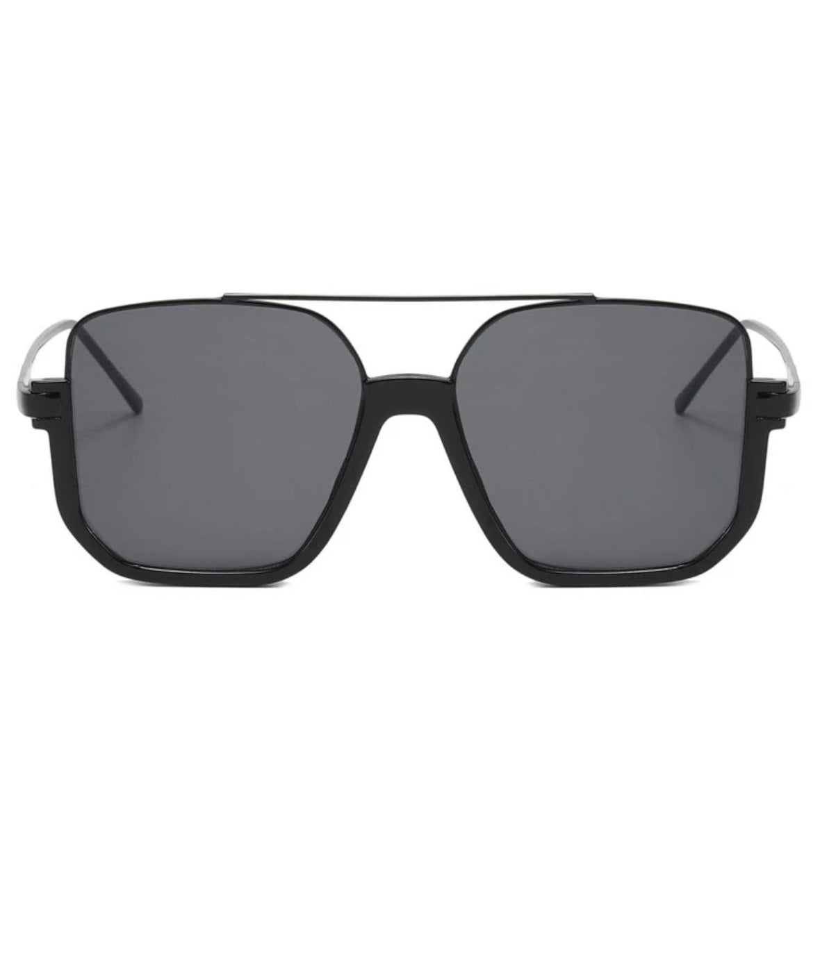Valentina Vintage Sunglasses- Black