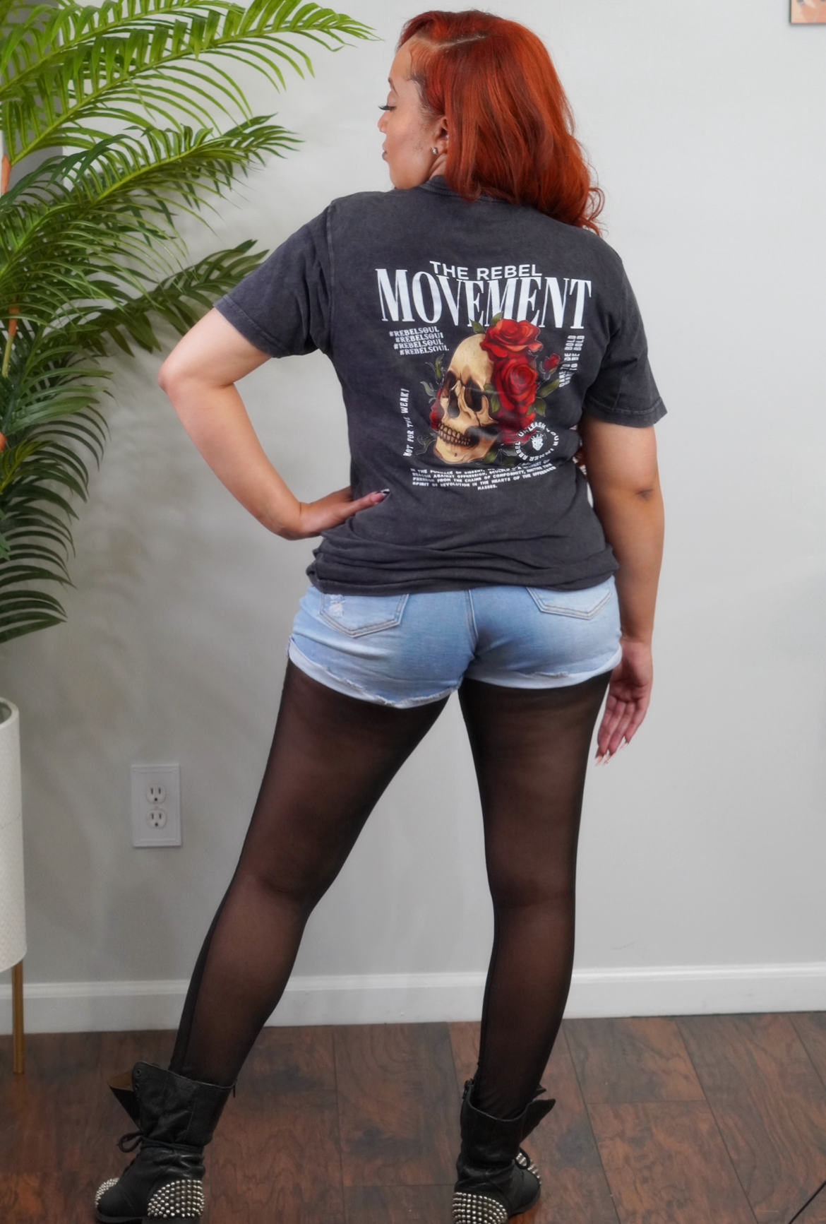 The Rebel Movement Tee- Black Mineral