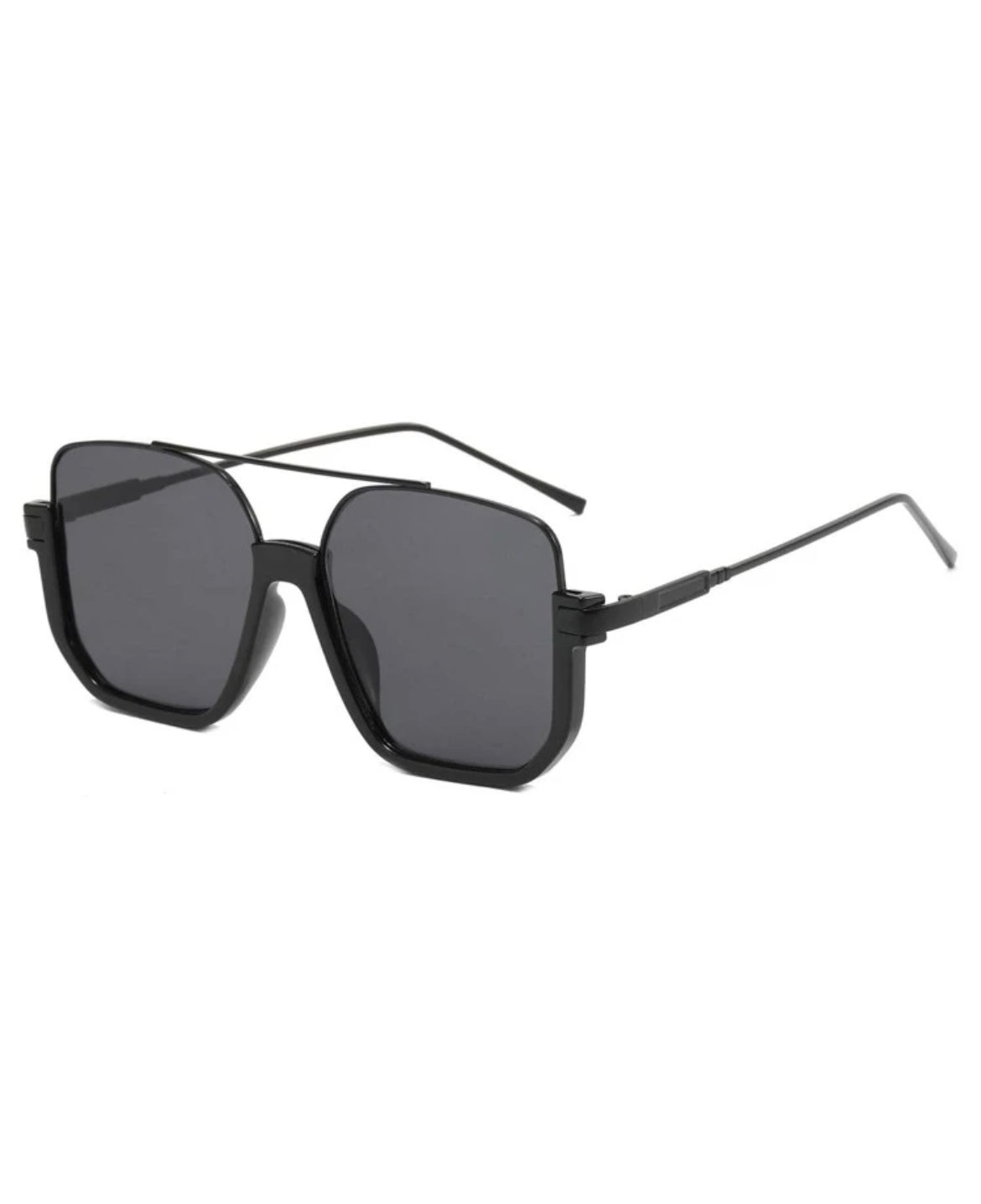Valentina Vintage Sunglasses- Black