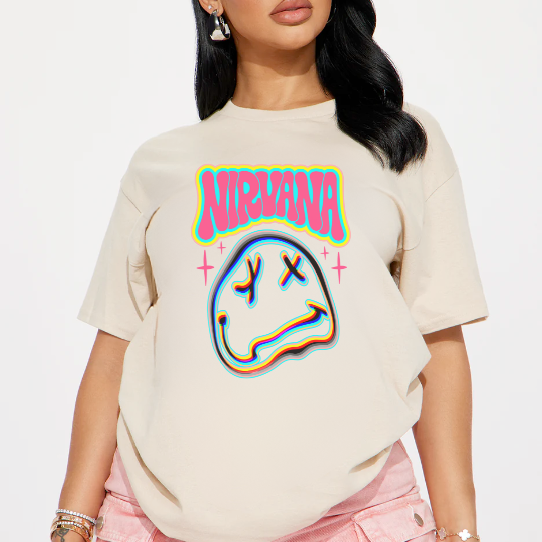 Nirvana Smiley Tee