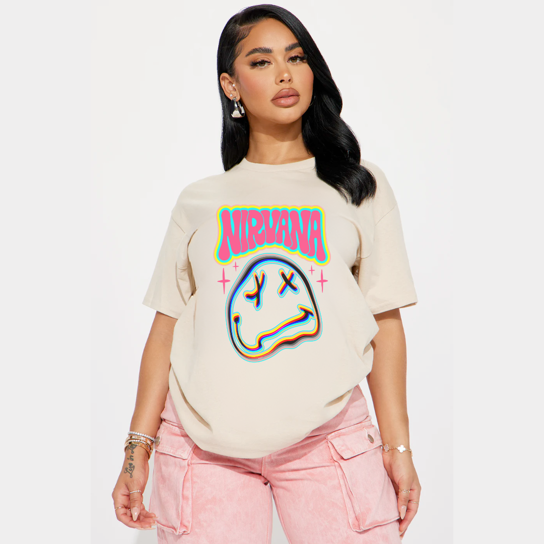 Nirvana Smiley Tee
