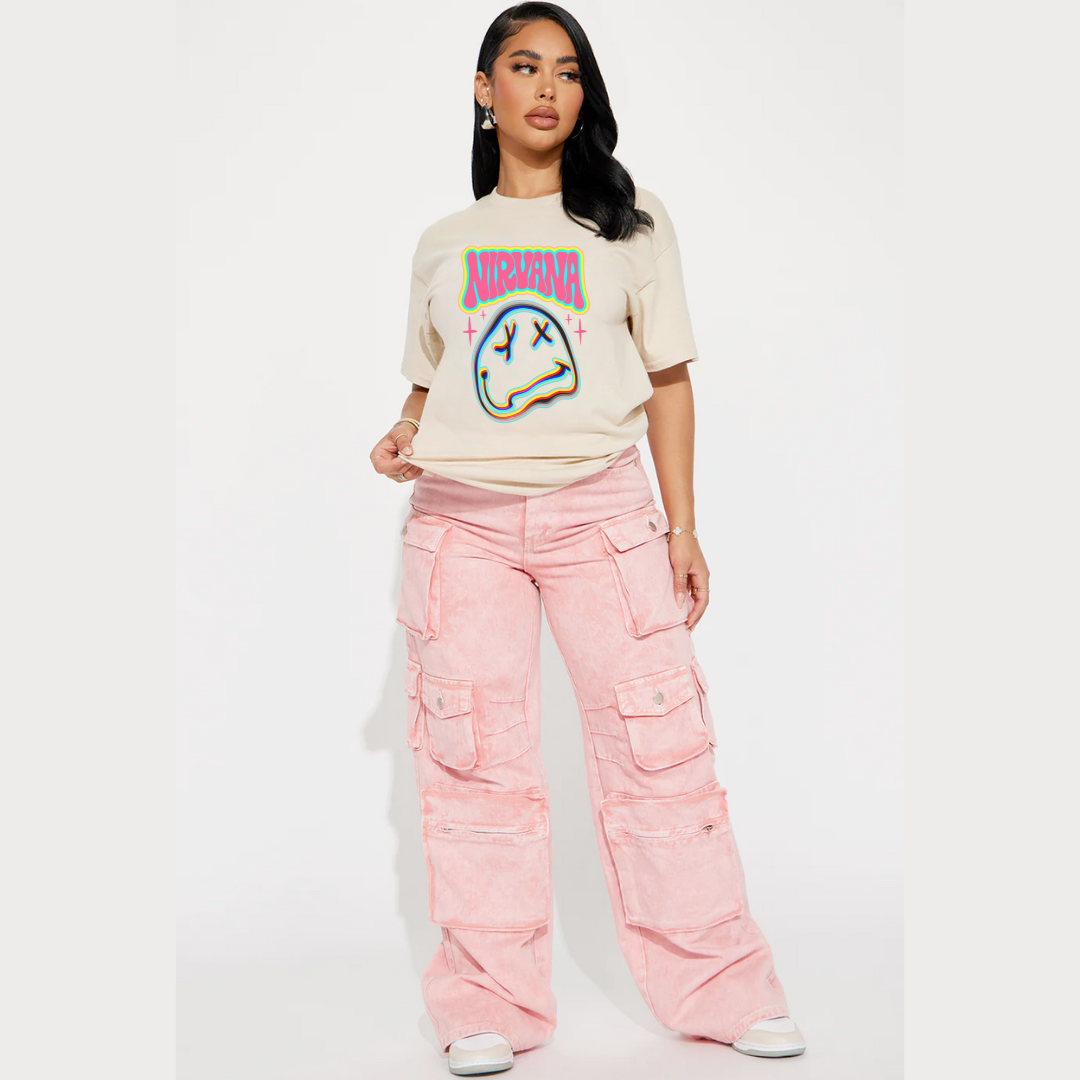 Nirvana Smiley Tee