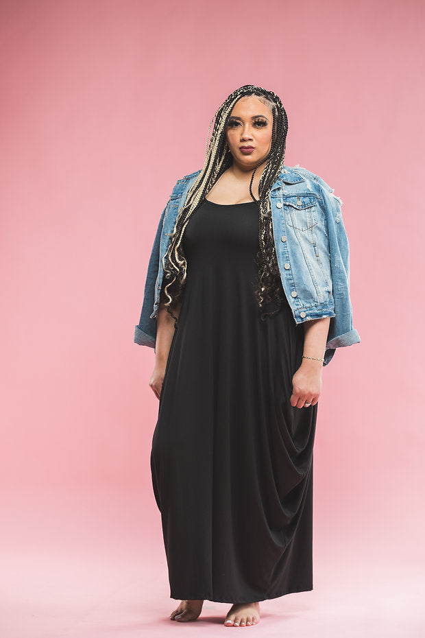 Layered Maxi Dress