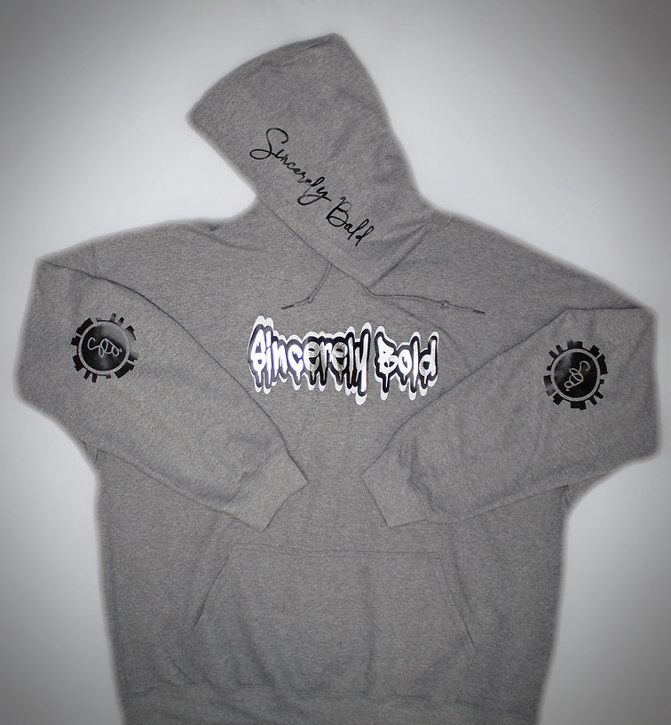 SB Drip Hoodie- Heather Grey
