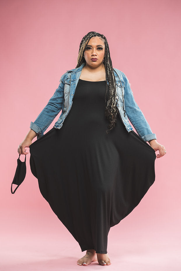 Layered Maxi Dress