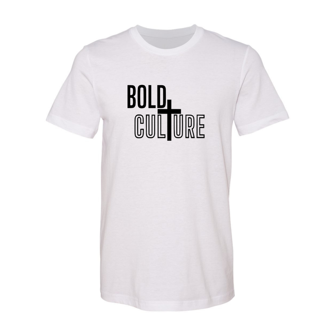 Bold Culture Tee- White