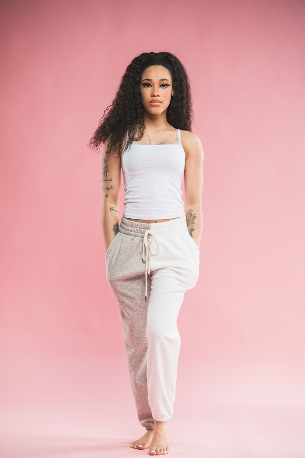 Color Block Joggers