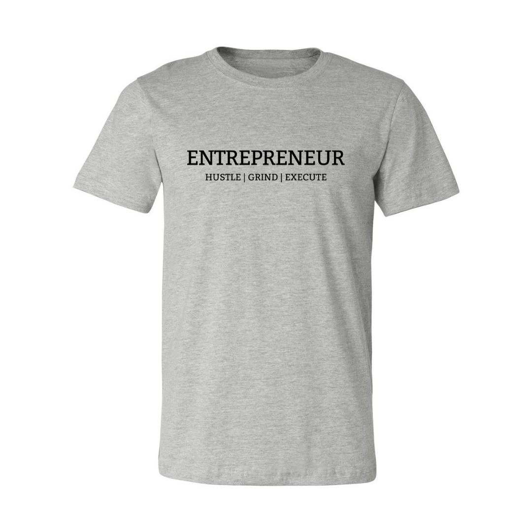 Entrepreneur White Tee