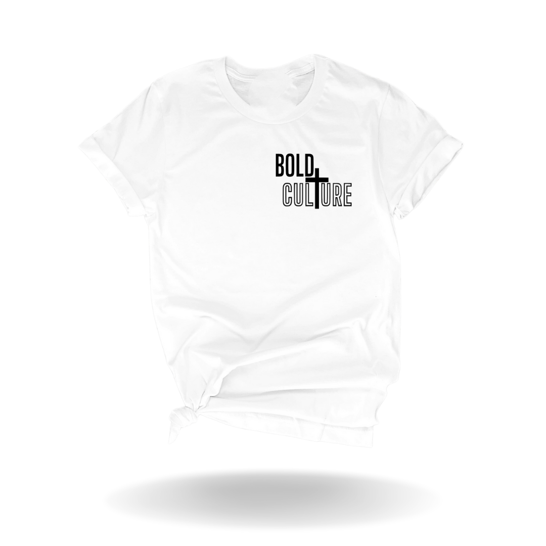 Bold Culture Tee- White