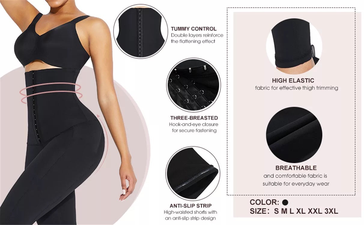 "Snatch Back" High Waist Corset Legging