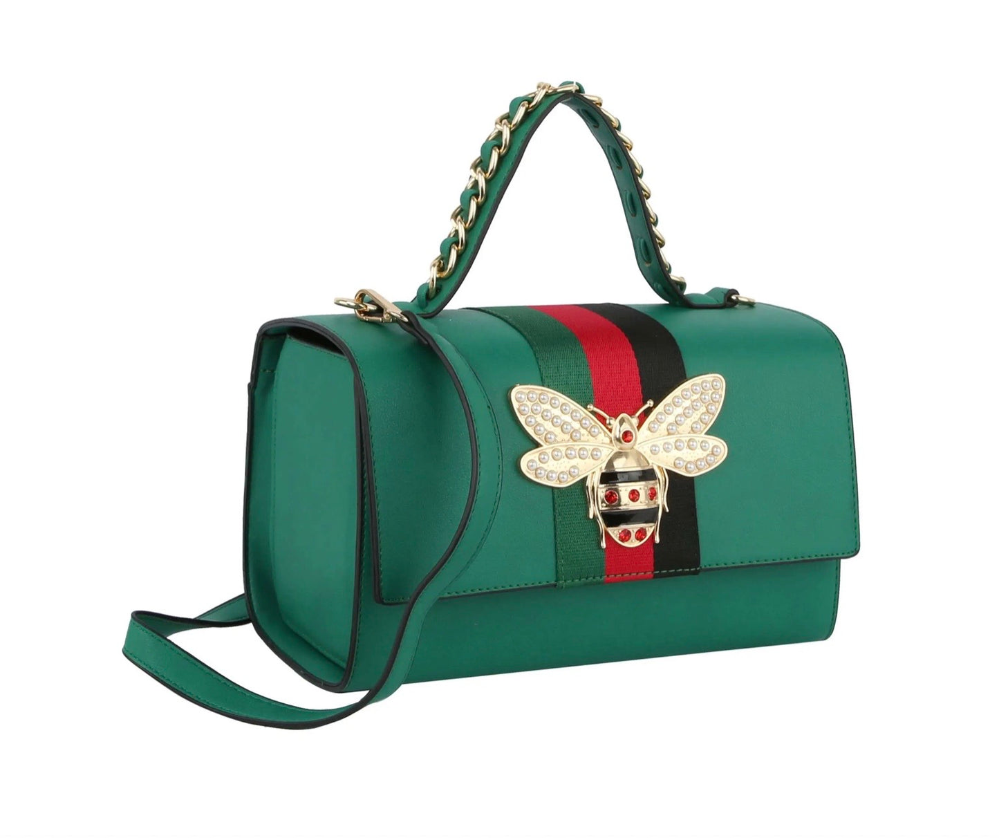 "Queen Bee" Satchel w/ Matching Wallet