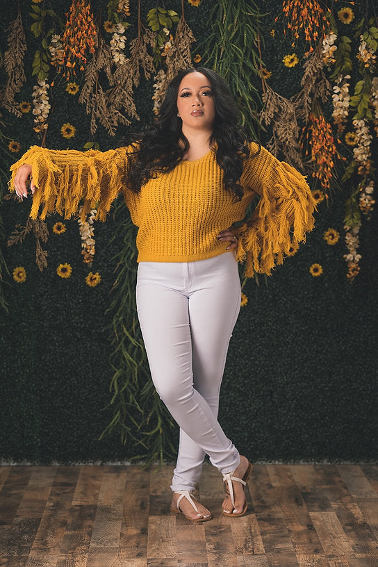 Pretty Little Fringe Sweater