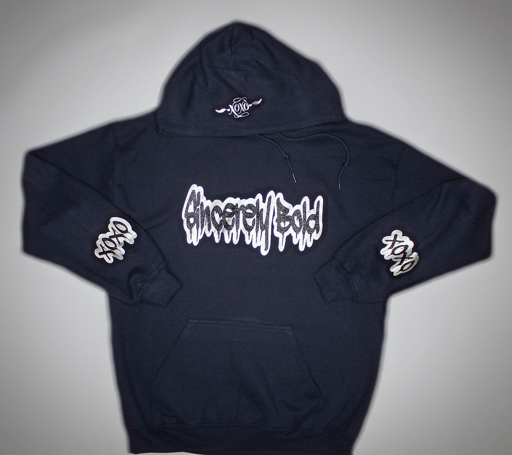 SB Drip Hoodie- Navy Blue