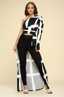 Women's One Shoulder Top