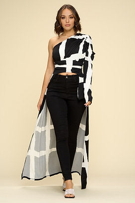 Women's One Shoulder Top
