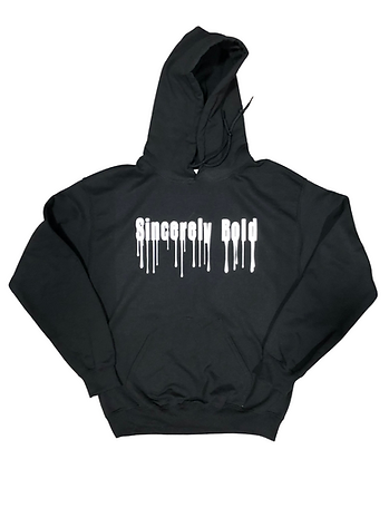 Cotton Black Hoodie