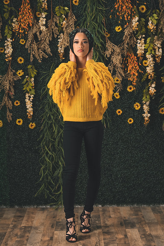 Pretty Little Fringe Sweater