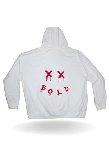 Cotton White Hoodie