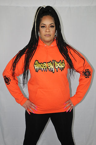 SB Drip Hoodie- Orange (Babe)