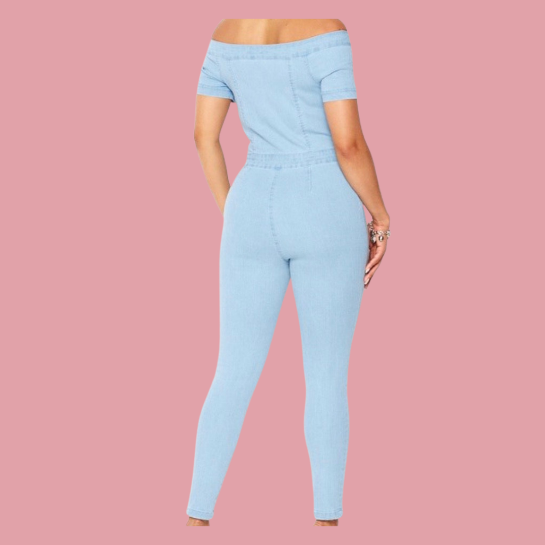 Women's Denim Jumpsuit