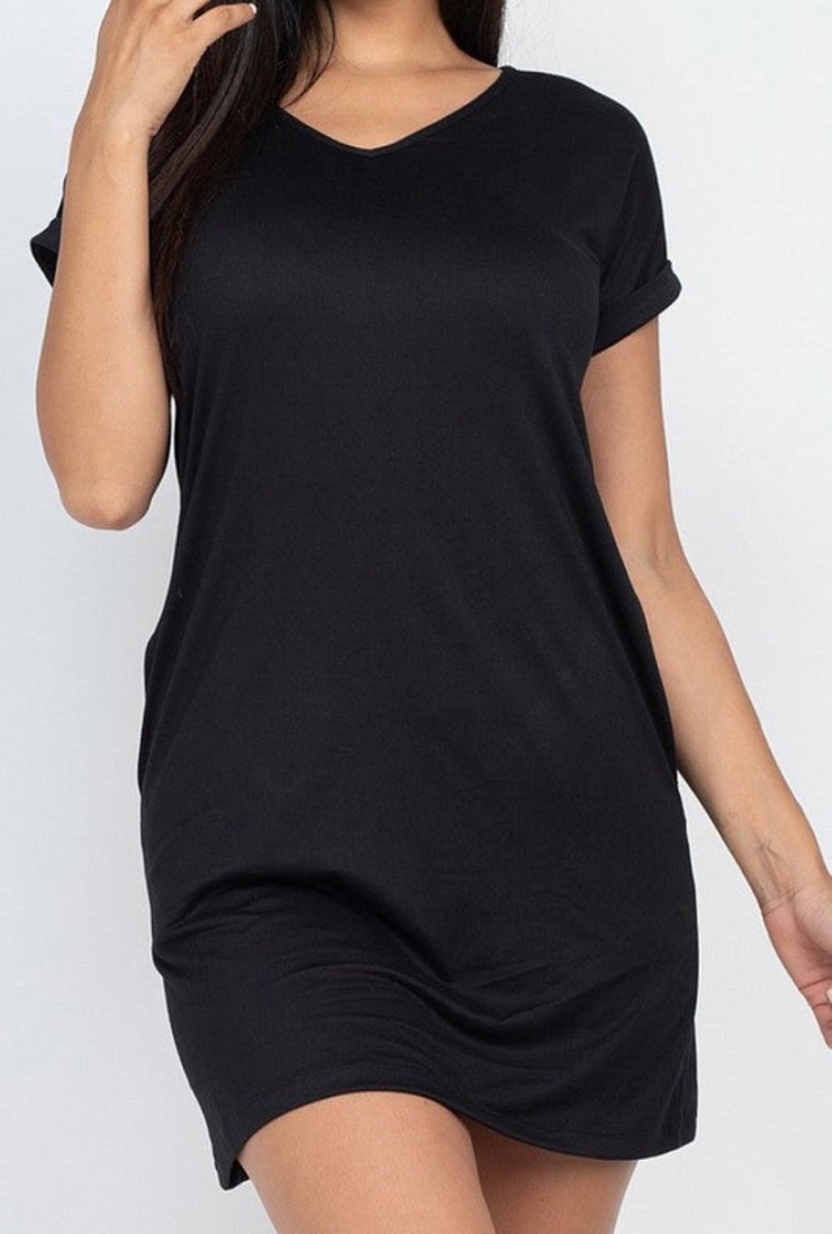 Black T-Shirt Dress