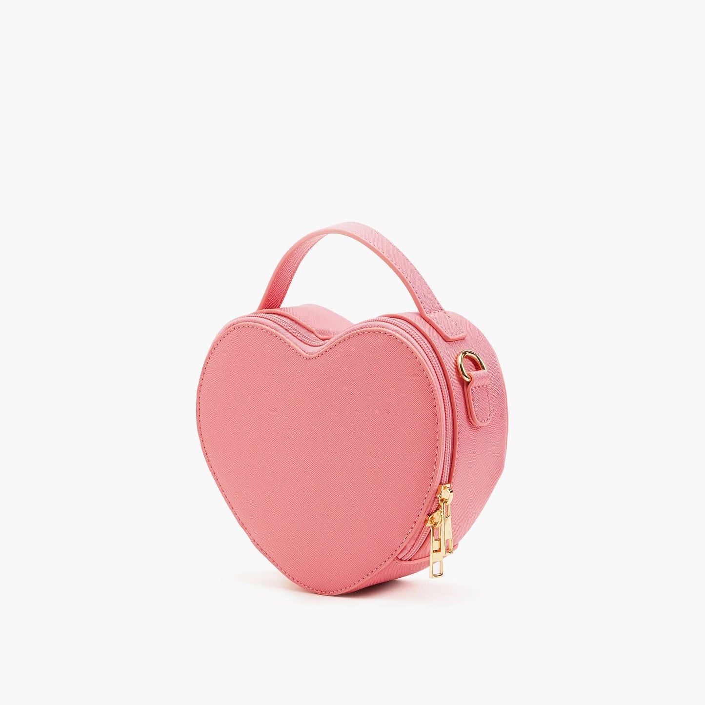 Heart Breaker Crossbody Purse: Pink