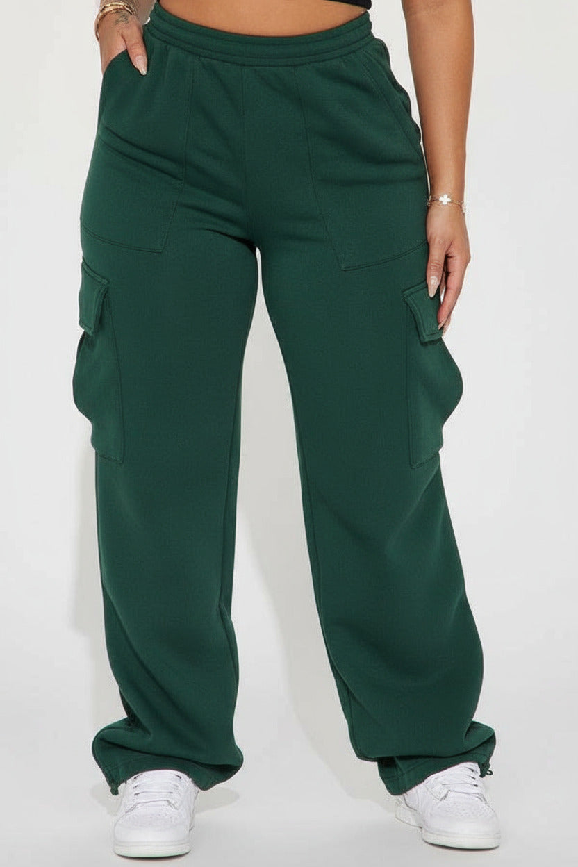 Kayla High Rise Cargo Pants