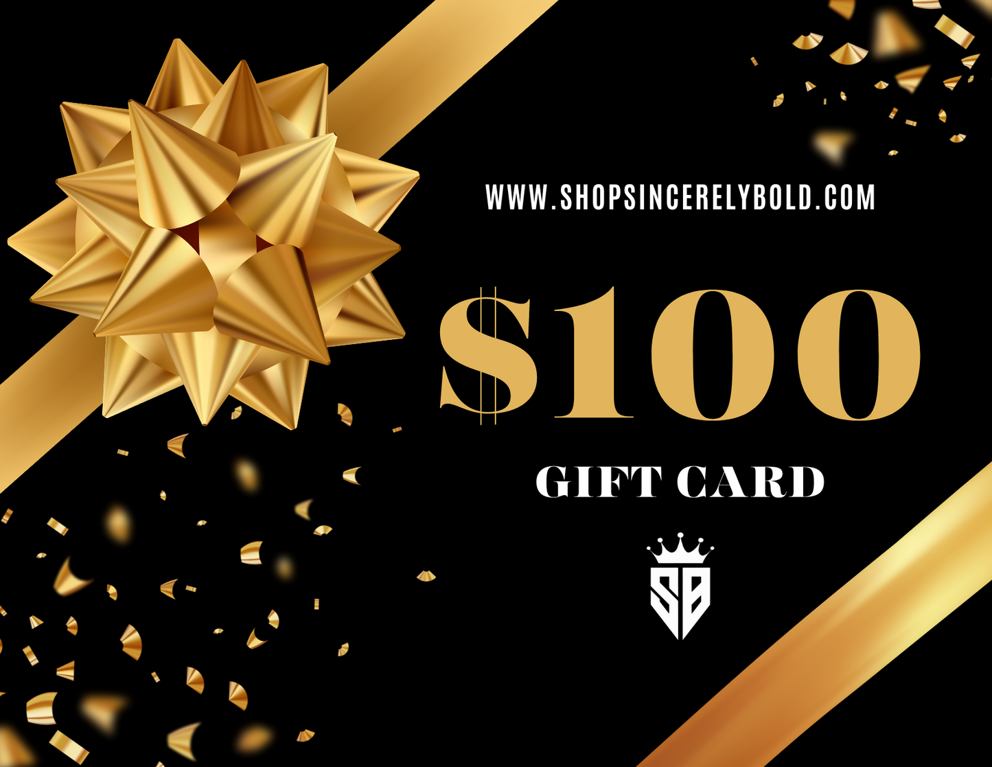 Sincerely Bold Gift Card