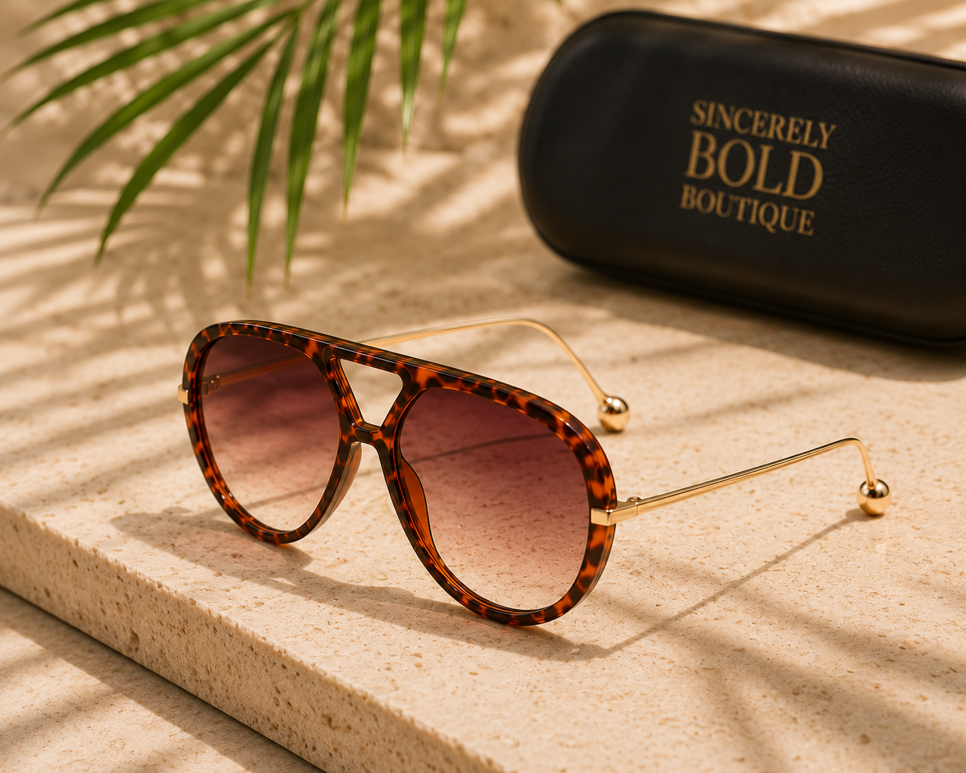 Jetset Glow Aviators Sunglasses