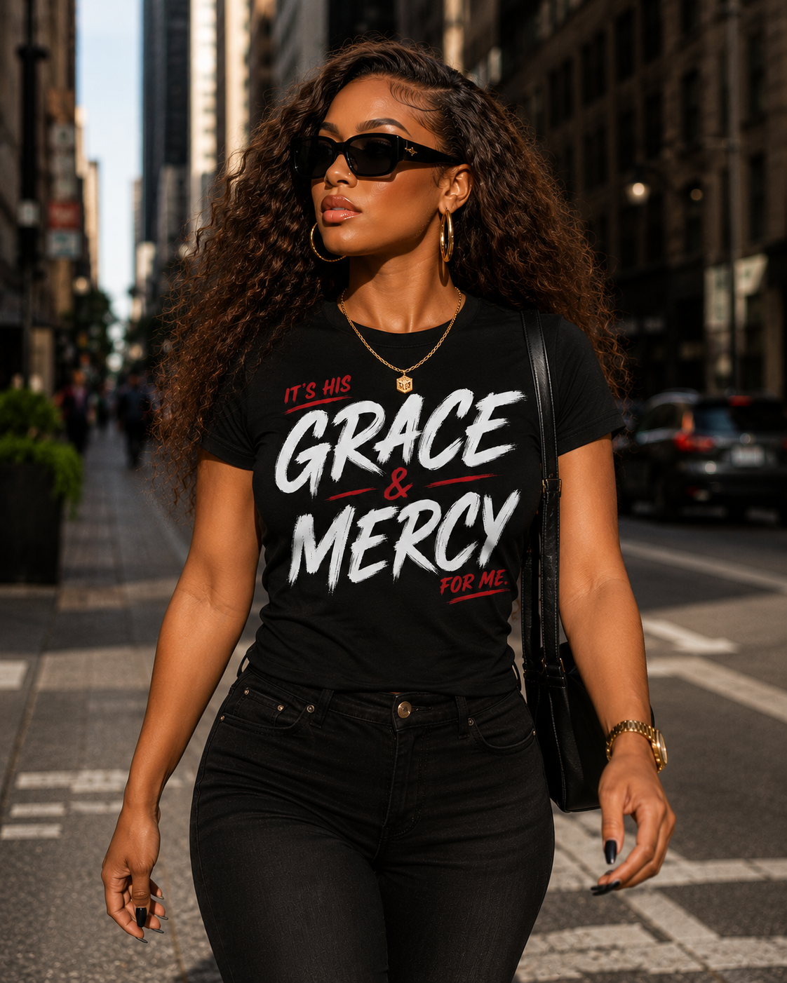His Grace & Mercy For Me Graphic Tee