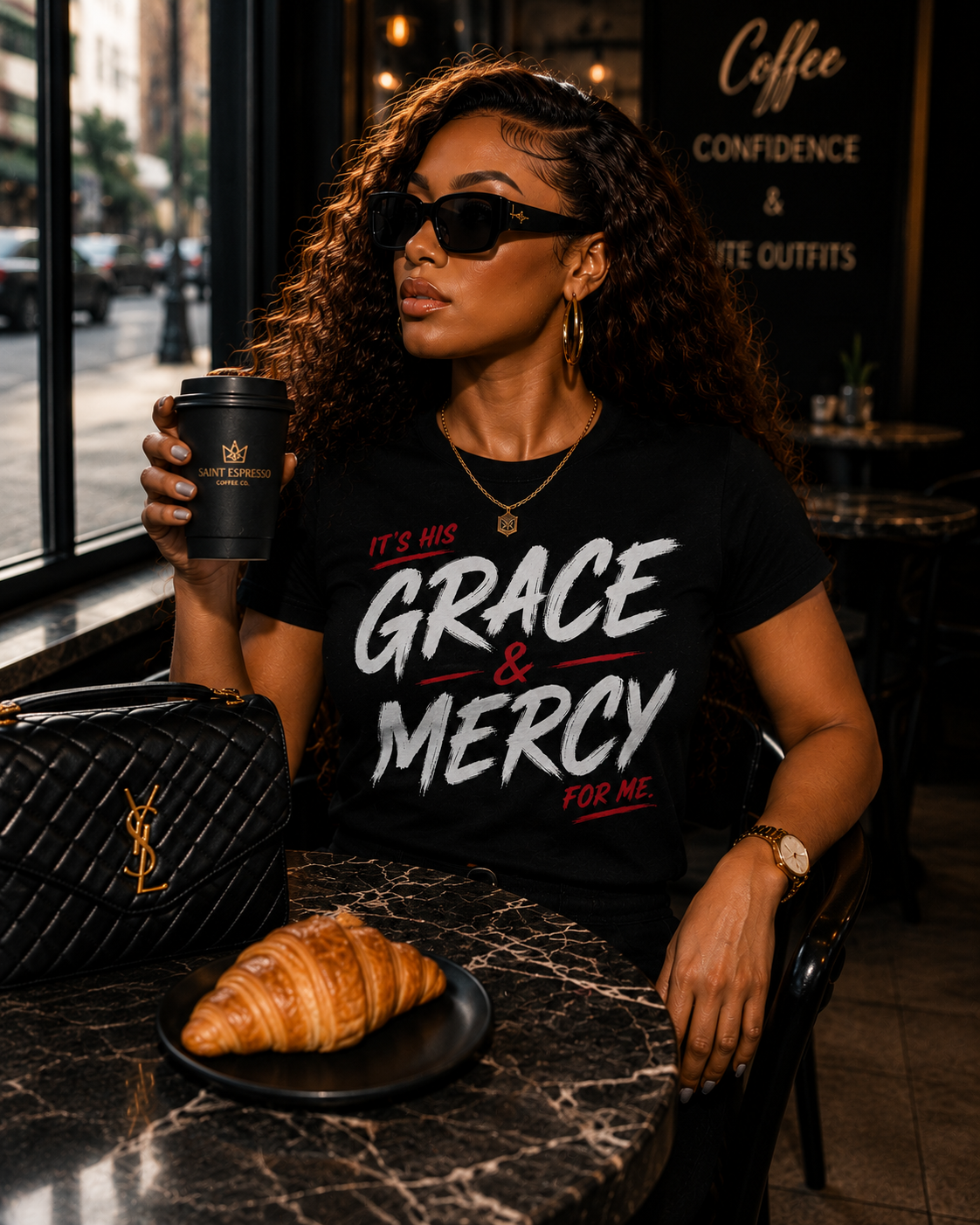 His Grace & Mercy For Me Graphic Tee