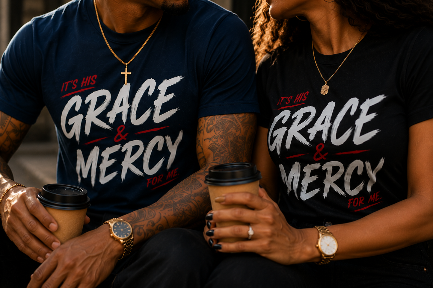 His Grace & Mercy For Me Graphic Tee