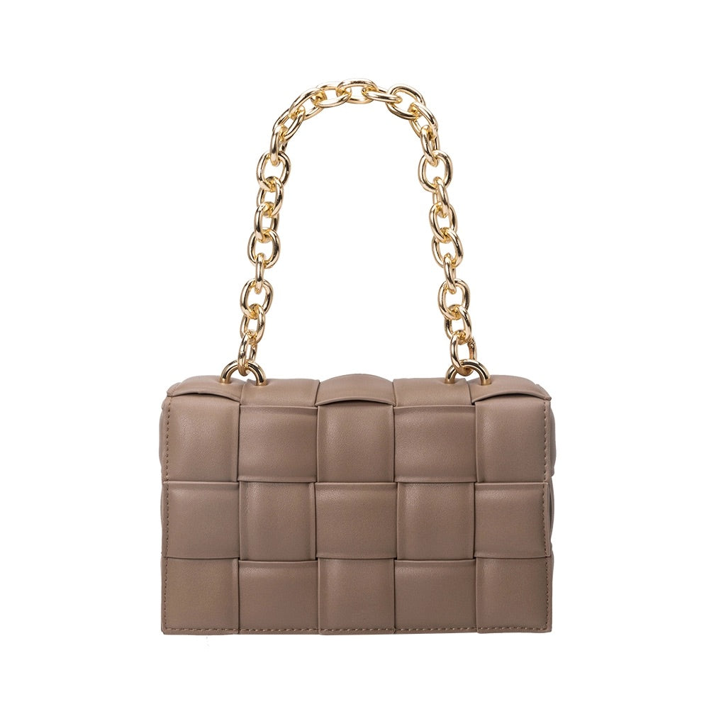 Estelle Studded Cube Shoulder Bag