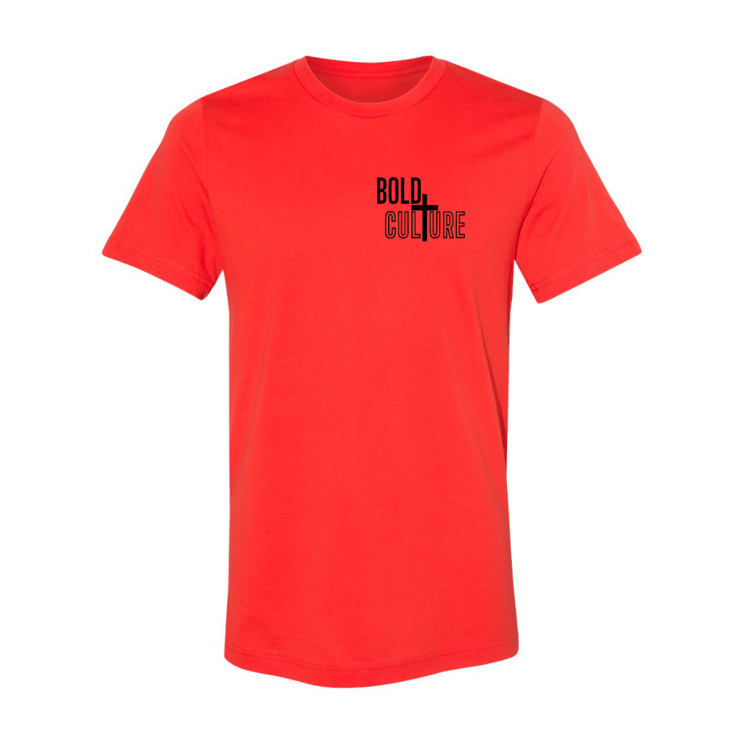 Bold Culture Tee- Red