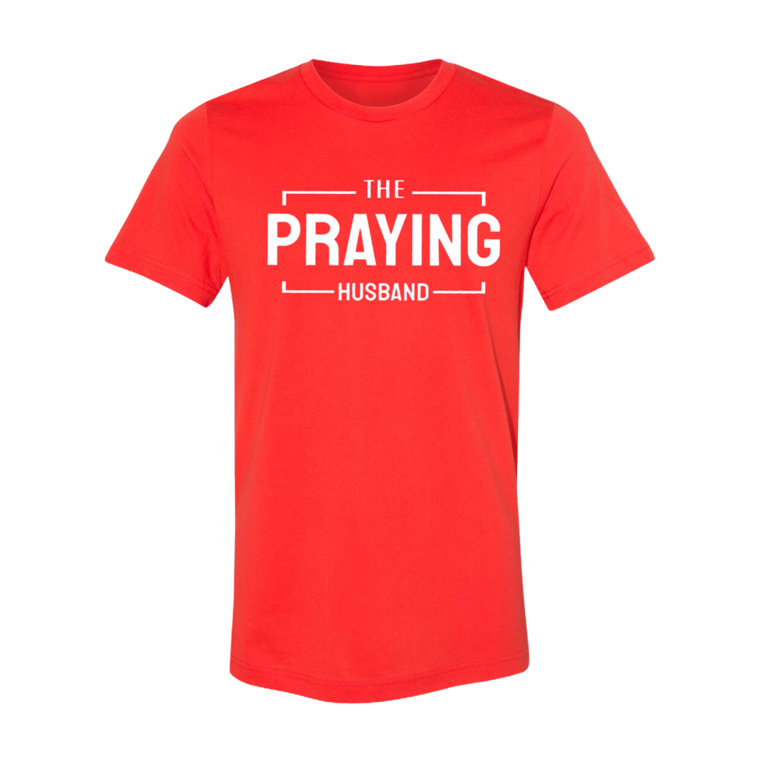 Praying Husband, Blessed Wife Couple Tees