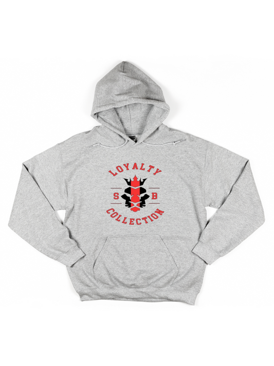 Loyalty Collection Hoodie- Light Grey